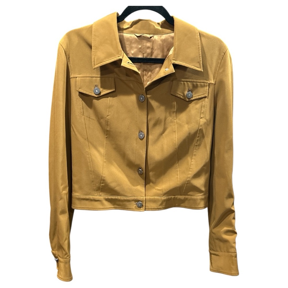 Kladestine Made‎ In Italy Tabi Jacket with Rhinestone Accented Buttons